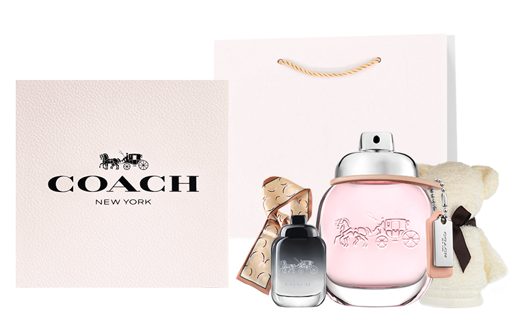 New York женский туалетная вода парфюм набор eau de toilette 30ml/50ml+4.5ml bear combination set COACH — фото 4