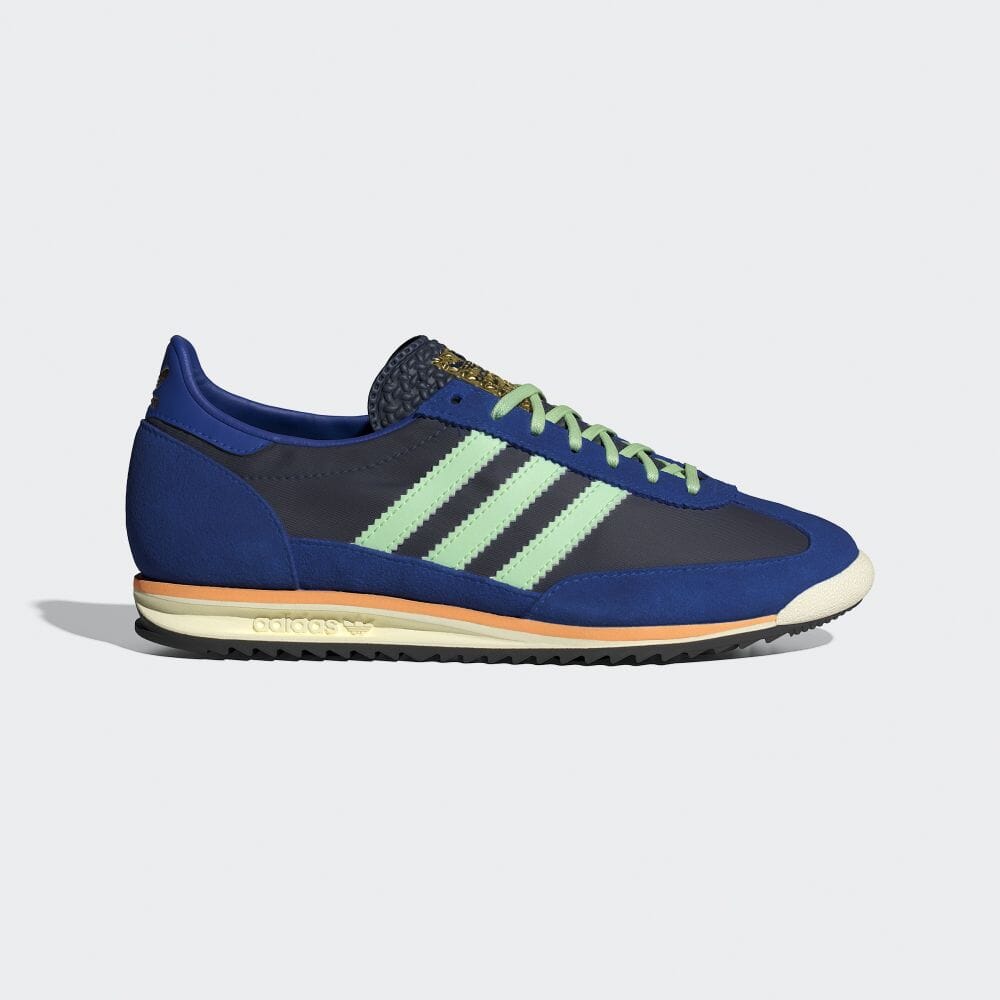 

Кроссовки Adidas SL72 OG, цвет Night Indigo/Semi Green Spark/Team Royal Blue