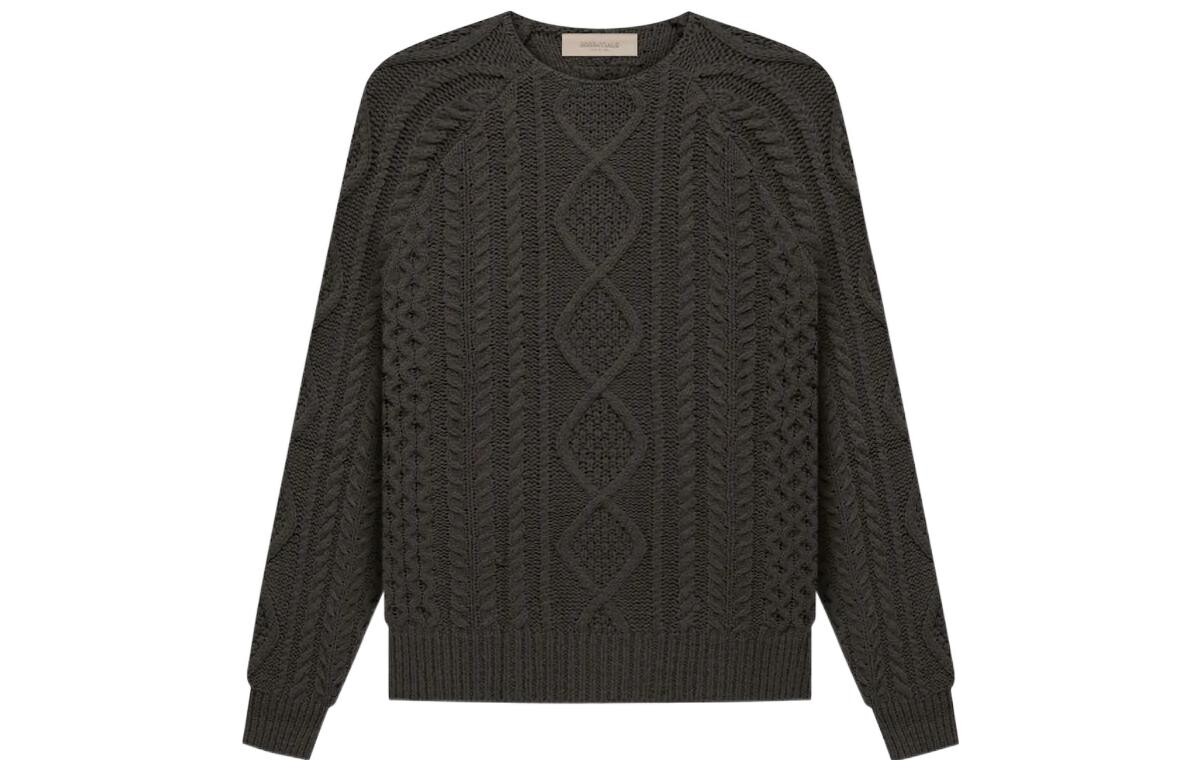 Свитер унисекс Off Black Fear Of God Essentials, черный