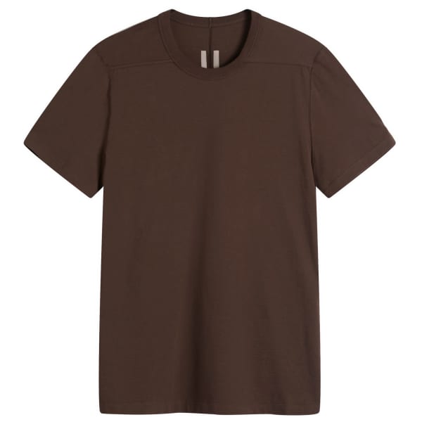 

Короткая футболка уровня Rick Owens, цвет dark dust