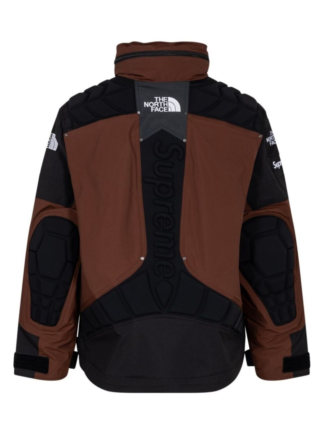Куртка Steep Tech Apogee Brown из коллаборации с The North Face Supreme, черный — фото 3