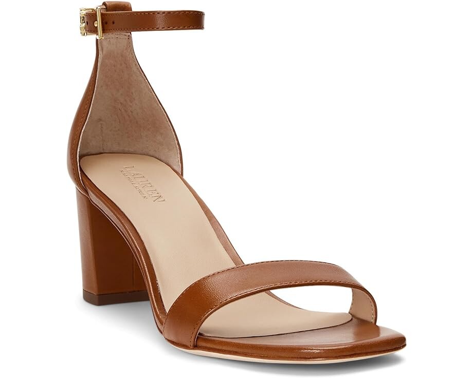 

Сандалии LAUREN Ralph Lauren Logan, цвет Deep Saddle Tan