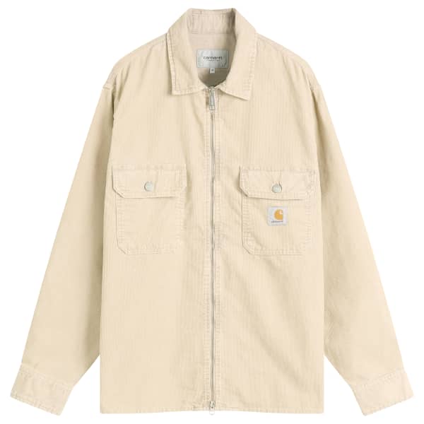 

Куртка-Рубашка на молнии Corduroy Reynold Carhartt Wip, бежевый