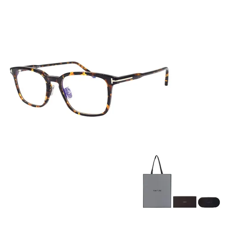 

TOM FORD Очки с прямоугольной оправой, Tortoiseshell