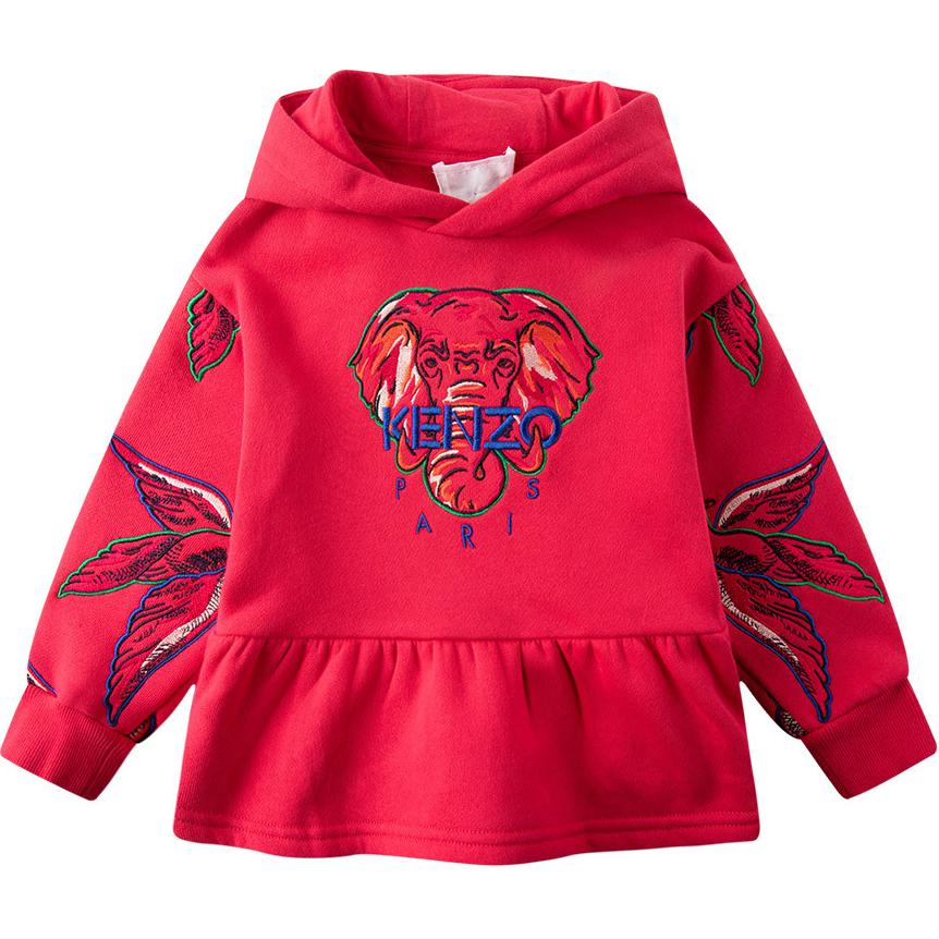 

Детская толстовка KENZO, красный