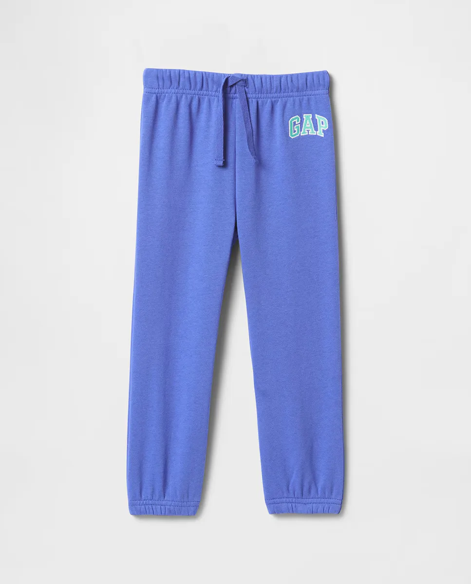 

Длинные брюки с логотипом из мужского трикотажа Gap, голубой