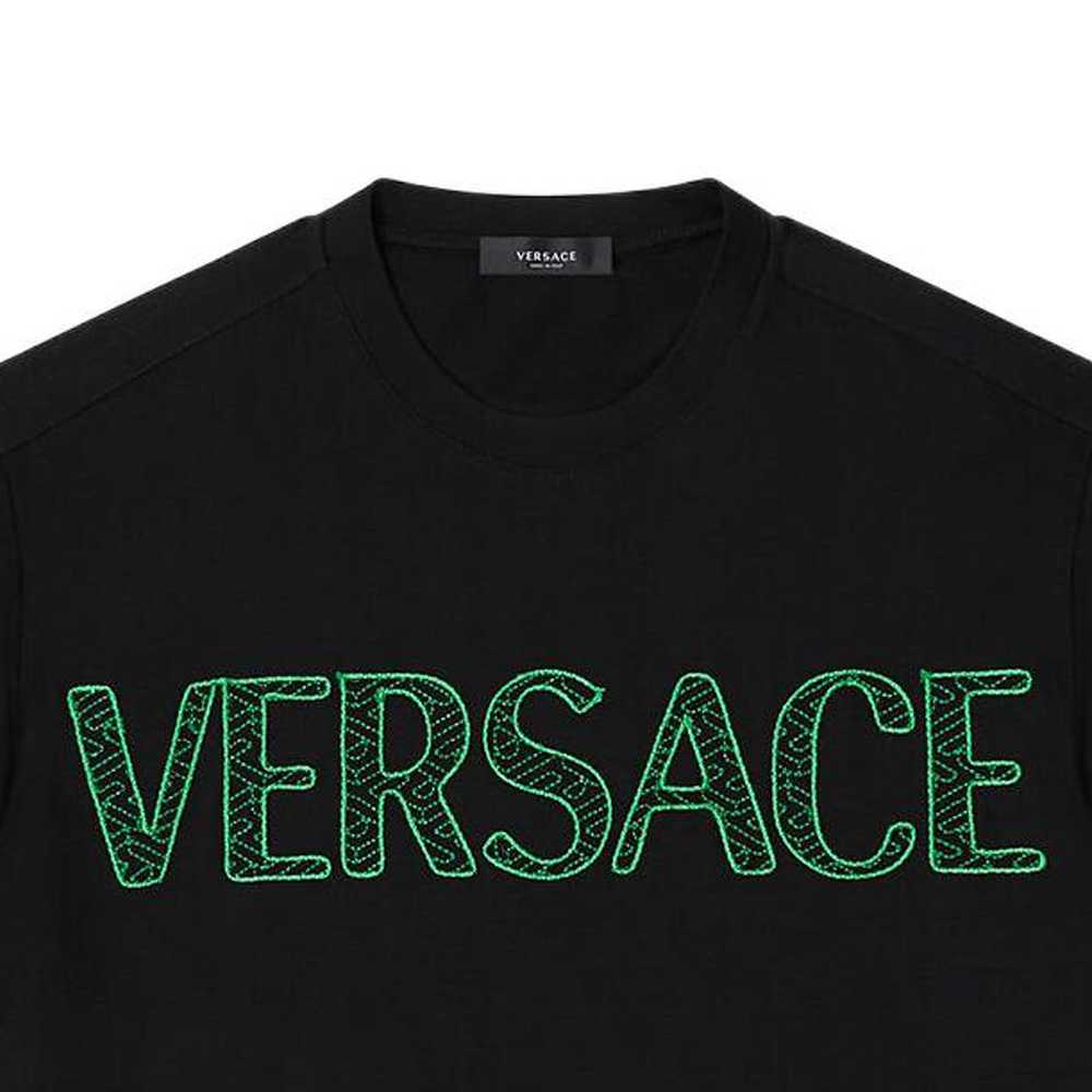 

Футболка SS22 мужская черная VERSACE