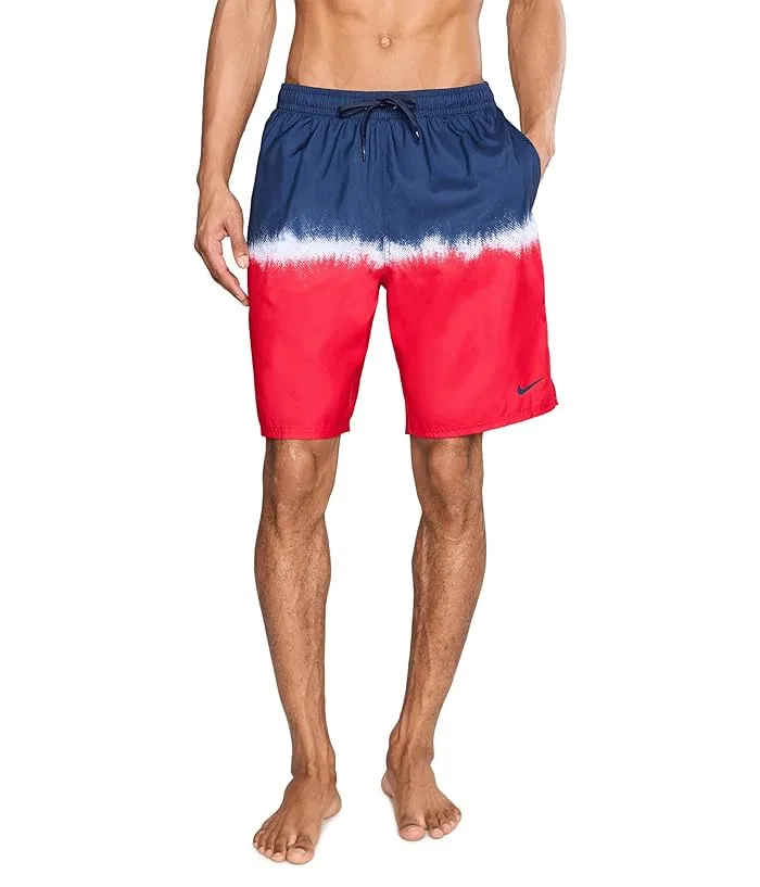 Плавки Nike Breaker Ocean Merge 9" Brief Lined Volley, Blue/Red