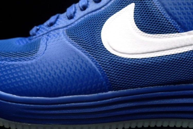Кроссовки Nike Lunar Force 1 Fuse NRG, синий — фото 3