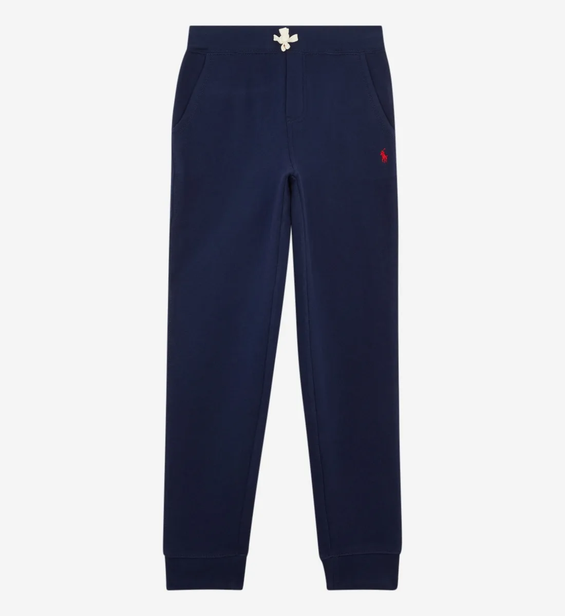 Спортивные штаны из хлопка с фирменным логотипом POLO RALPH LAUREN, синий
