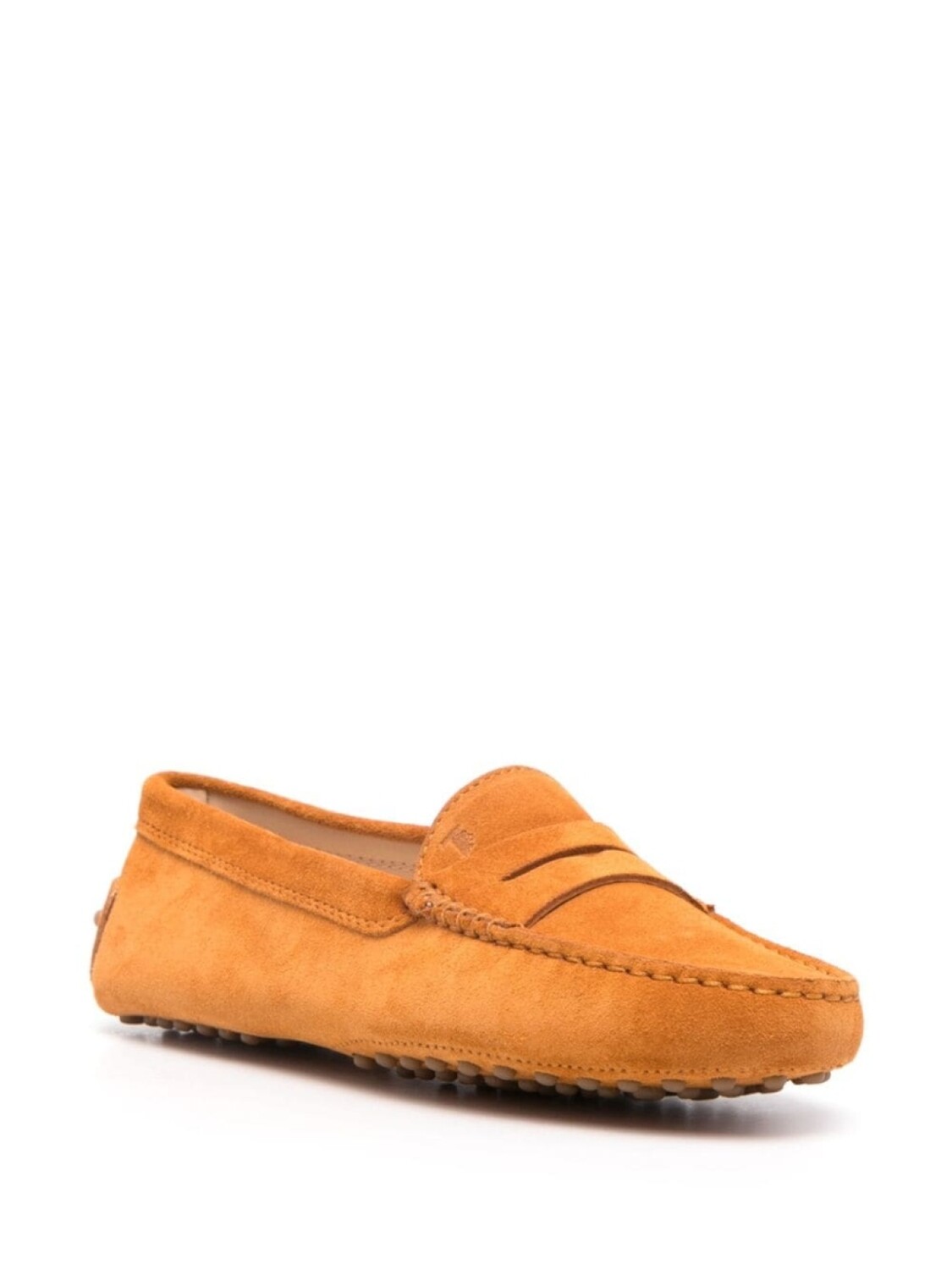 

Tod's замшевые мокасины Gommino, оранжевый