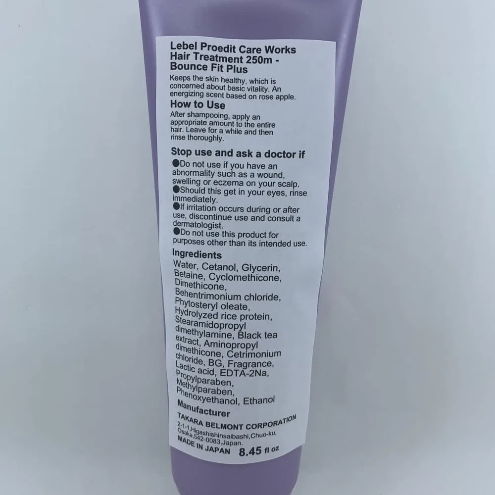 Уход для волос «Proedit Care Works Hair Treatment Bounce Fit Plus» от Lebel Lebel — фото 2
