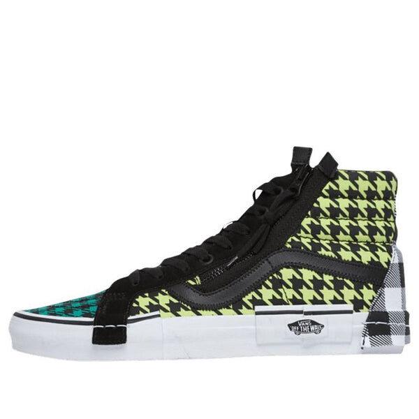 

Кроссовки sk8-hi 'what the buffalo - multi plaid' Vans, зеленый