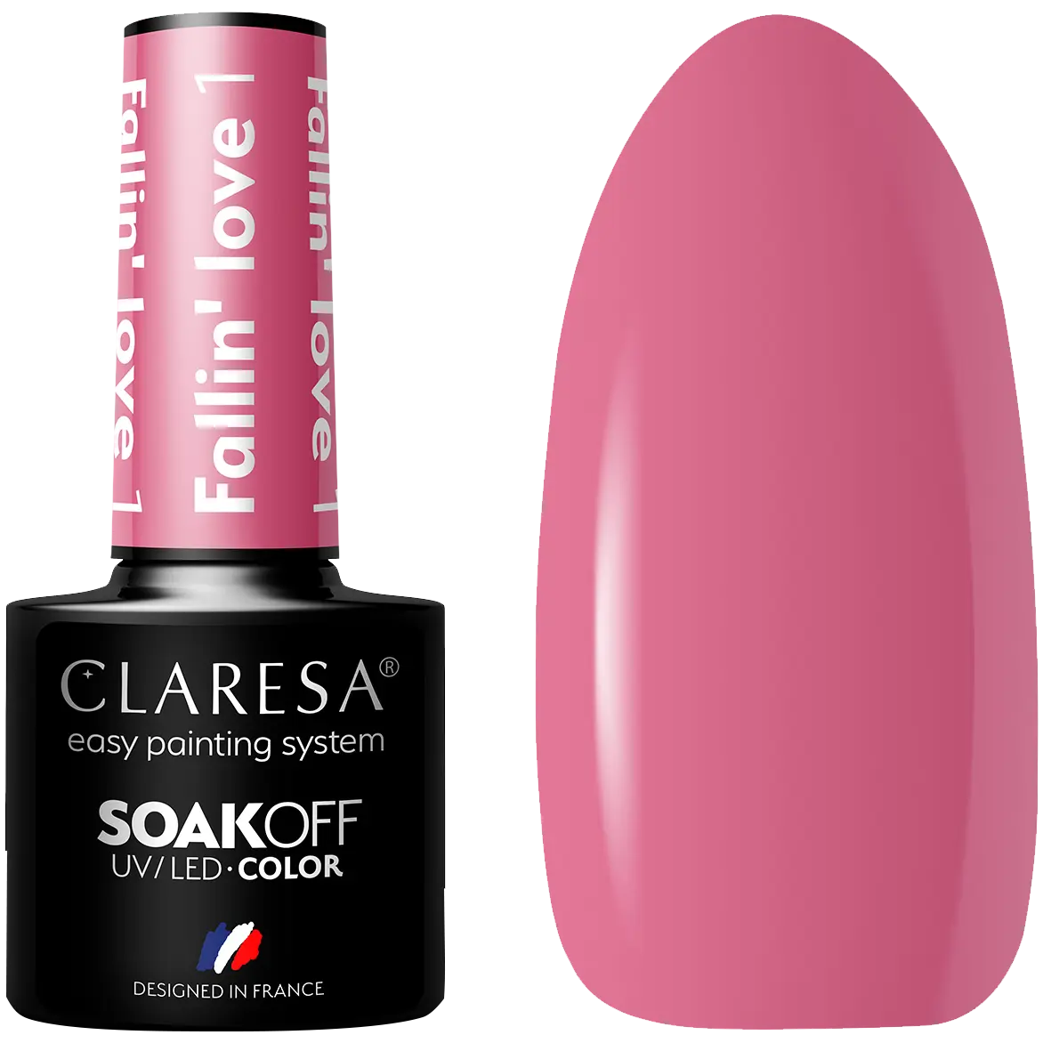 

Гибридный лак 1 Claresa Fallin' Love, 5 гр