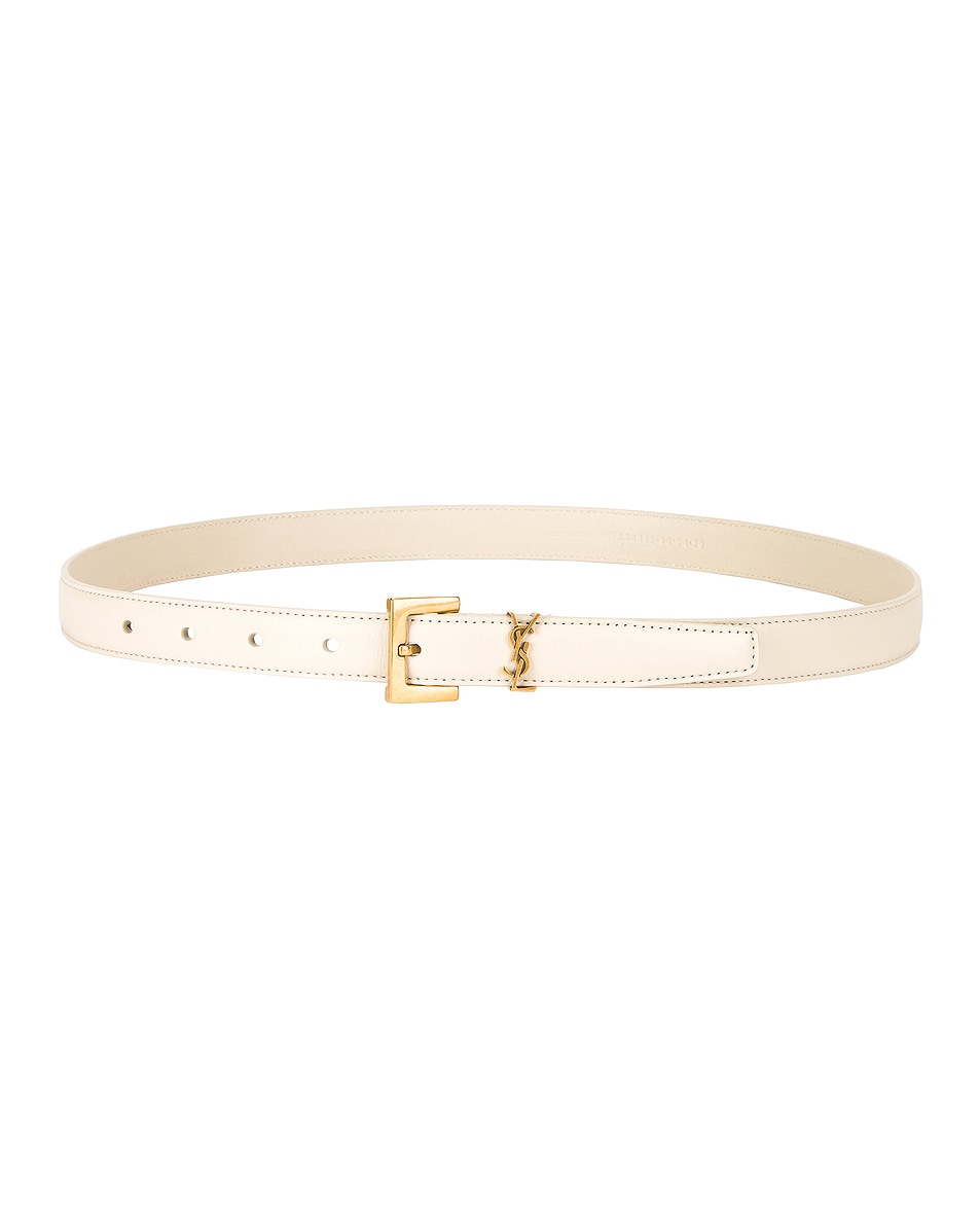 

Ремень Cassandre Saint Laurent, Crema Soft