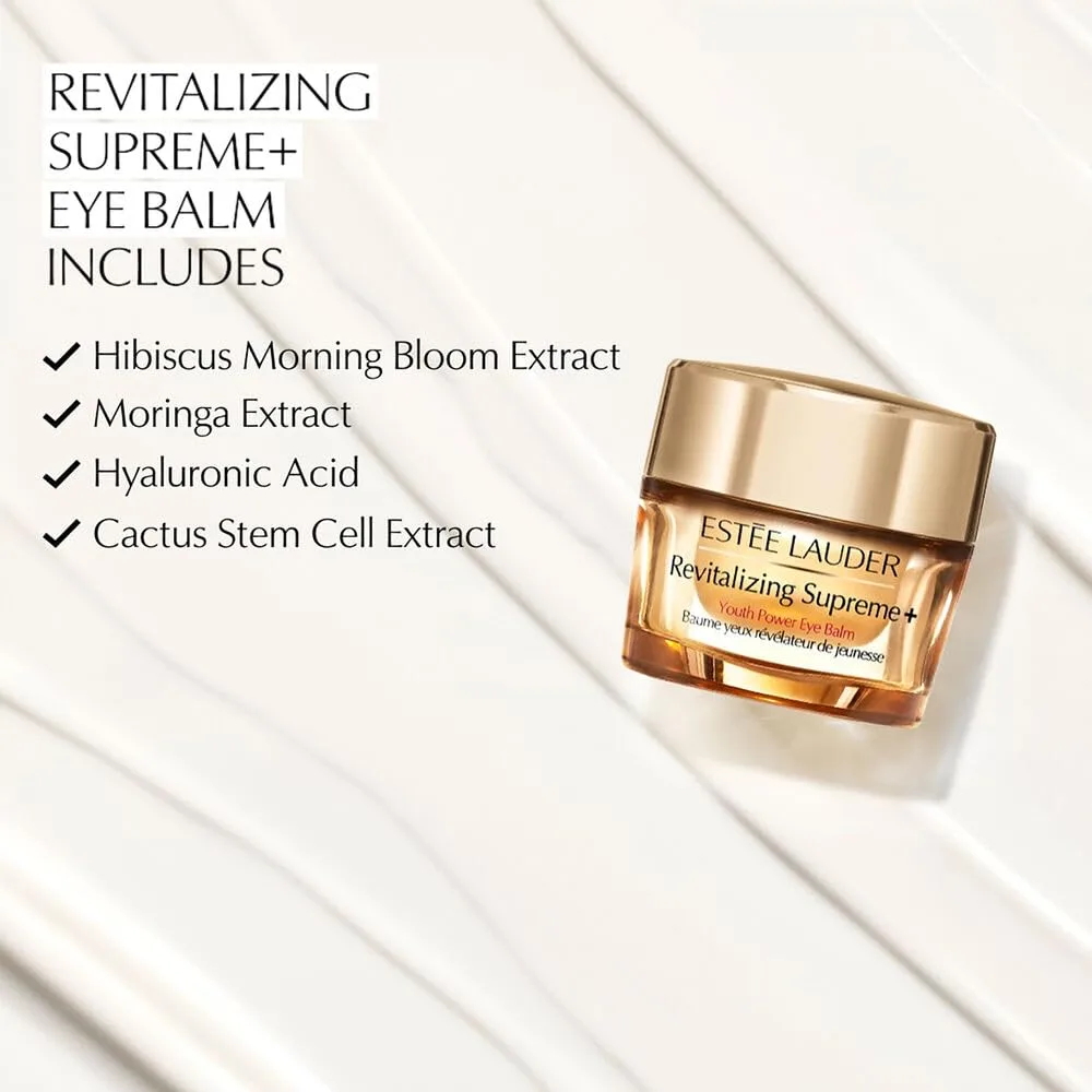 Увлажняющий бальзам для области под глазами Estée Lauder Revitalizing Supreme+ Youth Power с гиалуроновой кислотой, 0,5 унции — фото 4