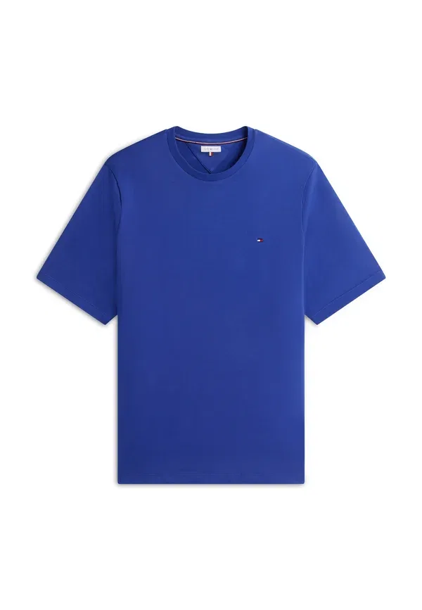 Футболка Tommy Hilfiger Seasonal Solid Tee Basic, пигментный синий — фото 4