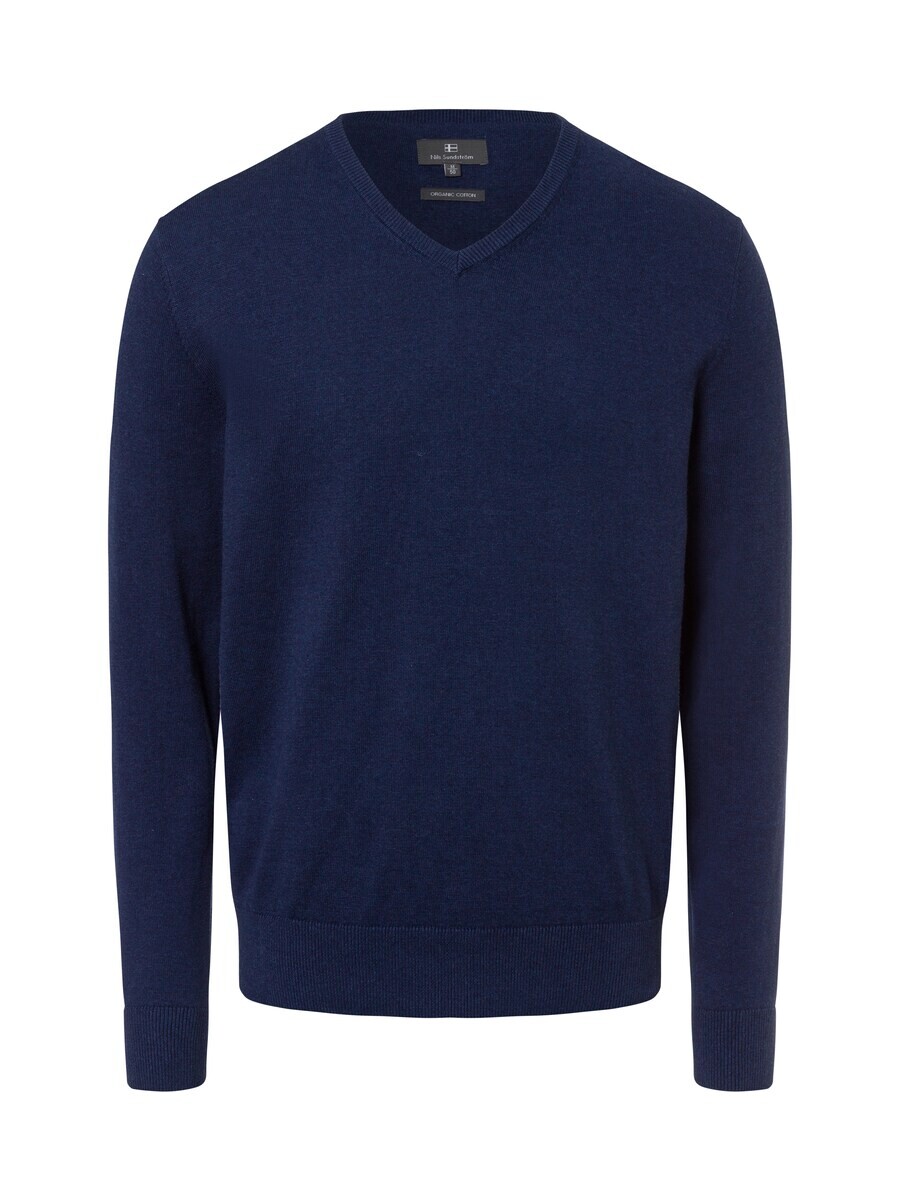 

Свитер с v-образным вырезом Nils Sundström Sweater, индиго