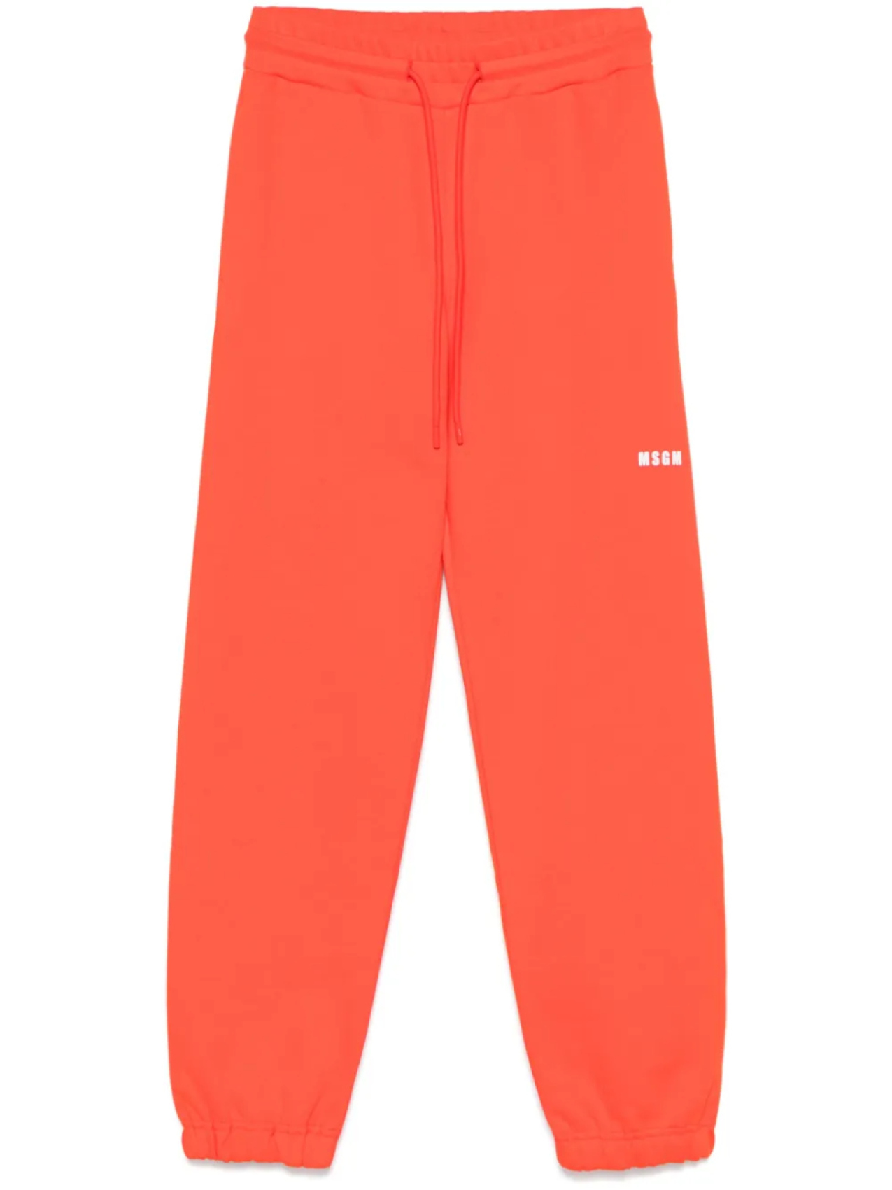 

MSGM спортивные брюки с логотипом, оранжевый