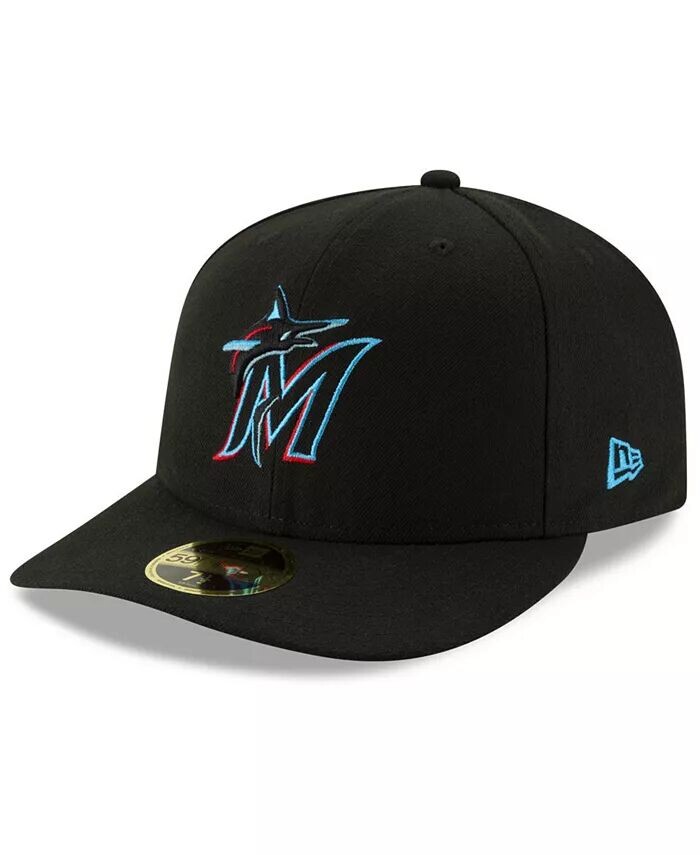 

Кепка приталенного размера Miami Marlins Low Profile AC Performance 59FIFTY New Era