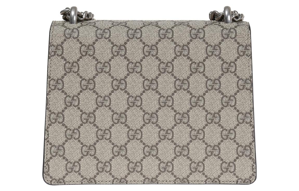 Женская сумка через плечо GUCCI Dionysus с кожаными вставками — фото 4