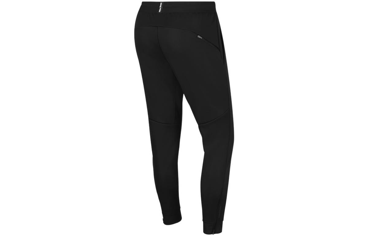 Спортивные брюки Men's Nike Logo Printing Elastic Waistband Bundle Feet Sports Pants/Trousers/Joggers Black DM1101-010 — фото 2