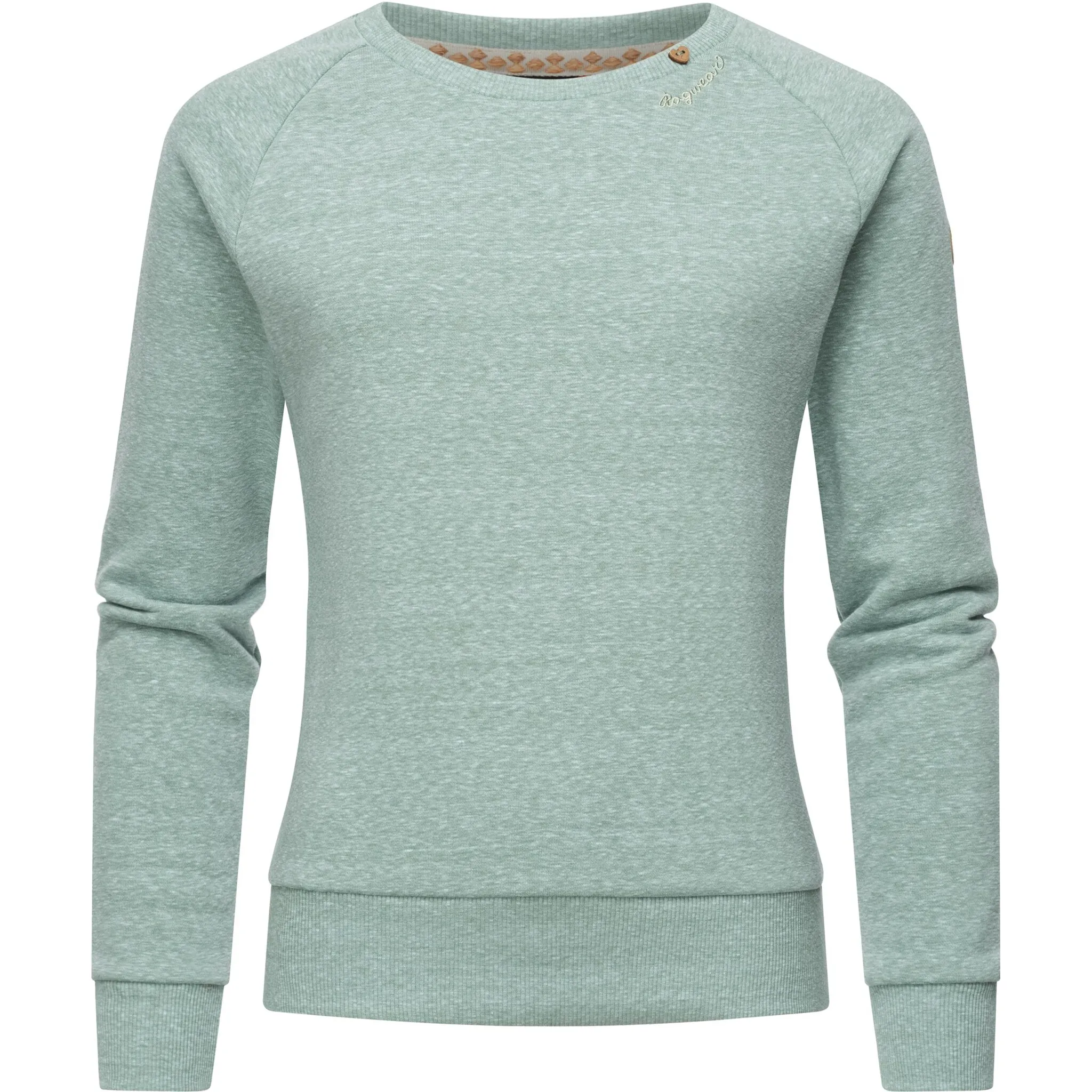 

Толстовка Ragwear "Johanka Intl.", женский свитер с уютной мягкой внутренней подкладкой, зеленый