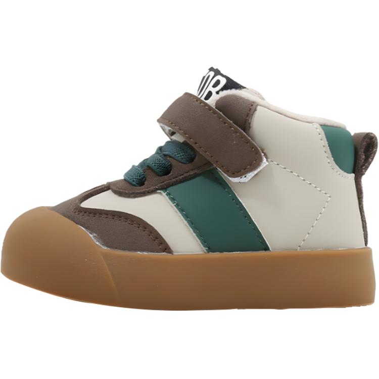 

MAIBUXIONG Теплые нескользящие детские туфли среднего размера, черные, для младенцев и малышей