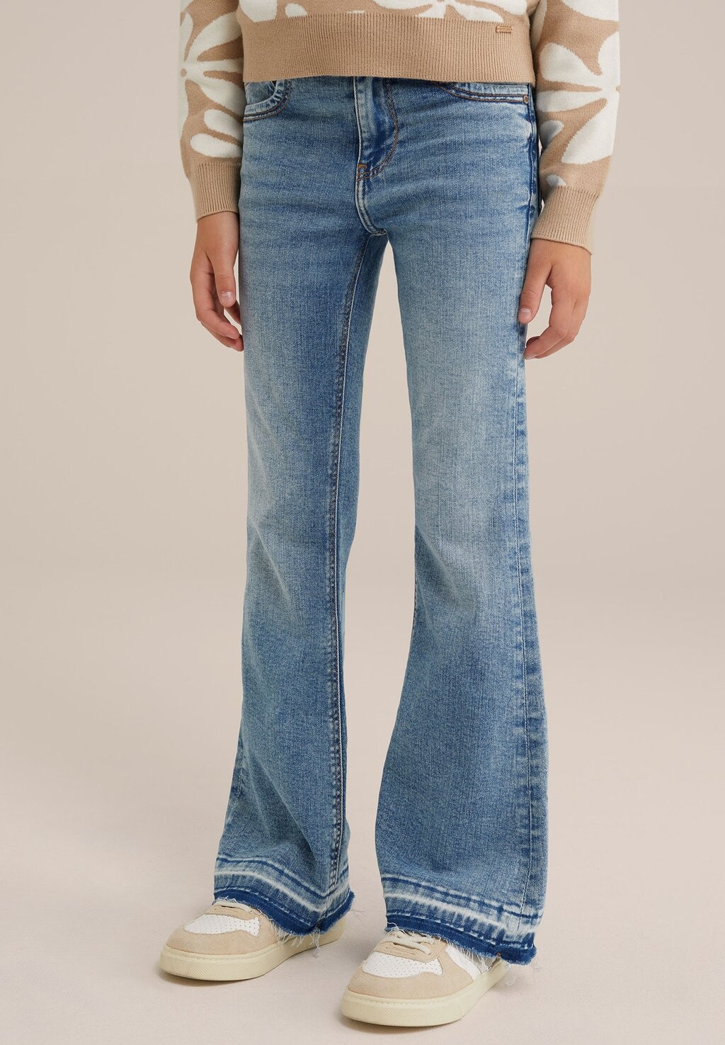 

Джинсы прямого кроя BLUE RIDGE WE Fashion, светло-голубой