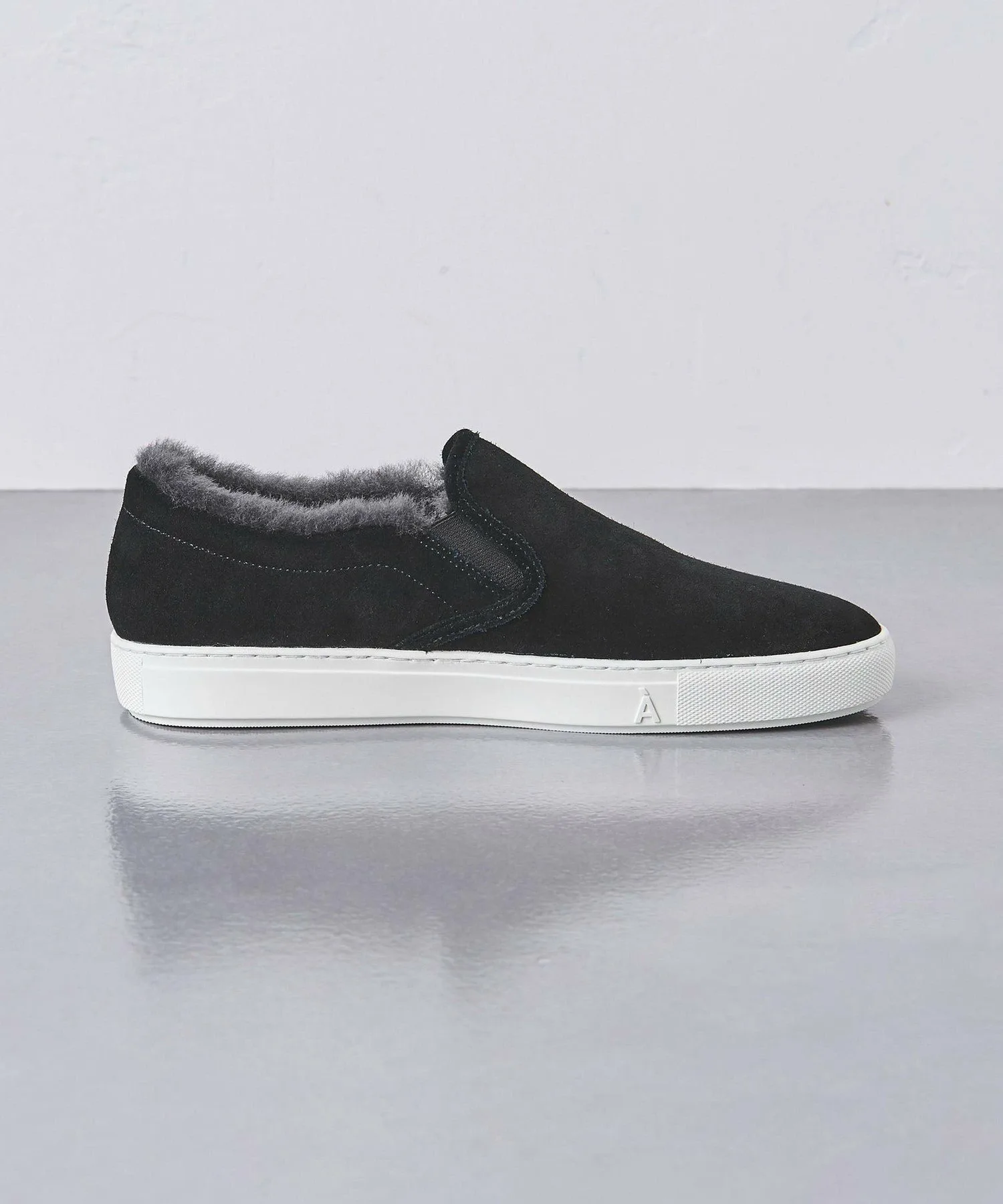 Слипоны Mouton United Arrows, Black — фото 4