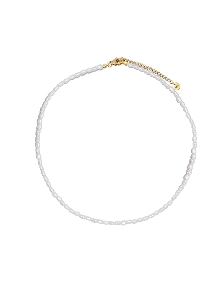 

Steel_Art Женское жемчужное ожерелье Майла, золотистого цвета