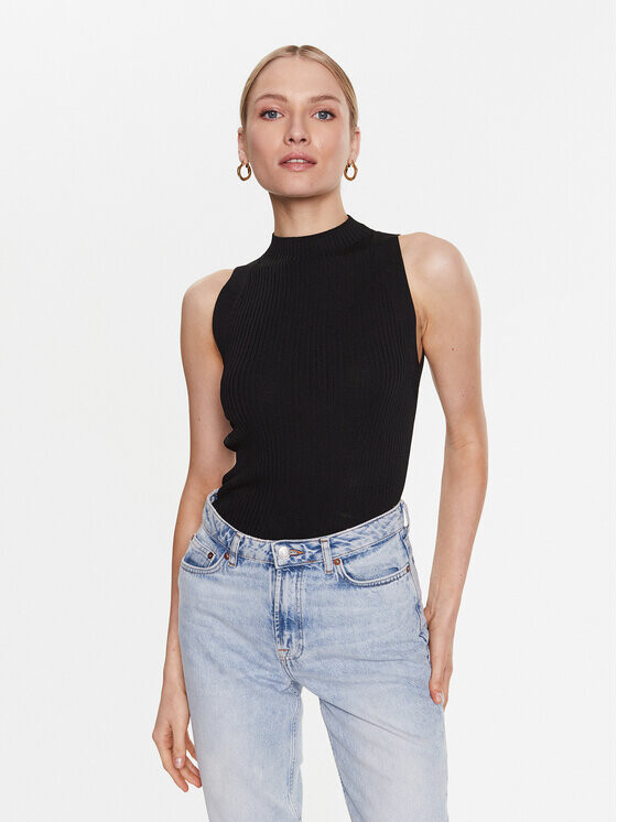 

Приталенный верх Ivy Oak, черный