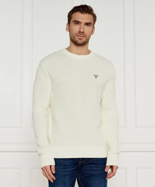 

Свитер Regular fit Guess Jeans, бежевый