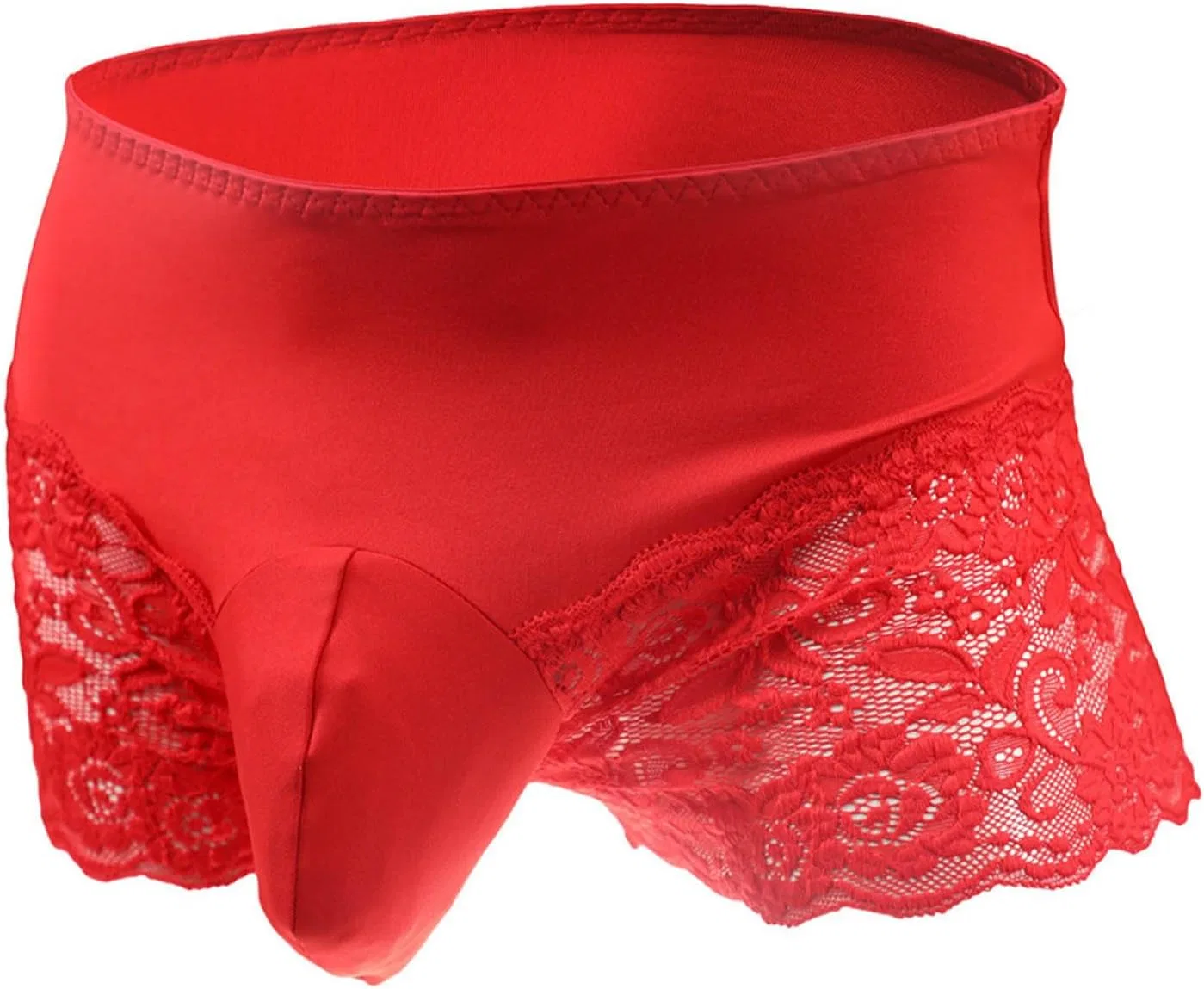 Боксеры кружевные, Red