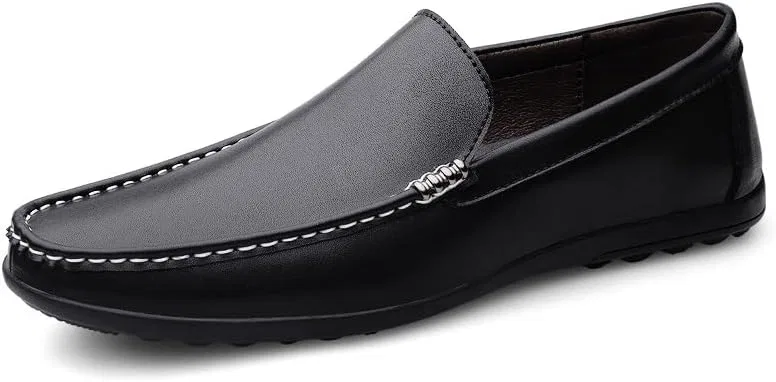 Лоферы мужские из PU-кожи, повседневные, Black PUGHGAETZF