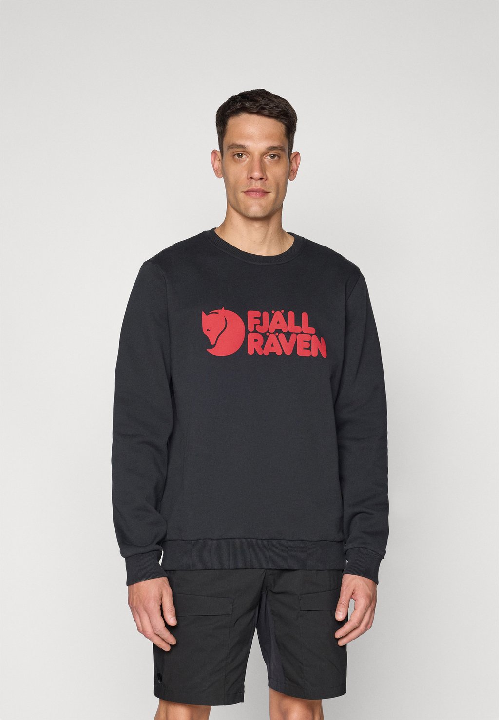 

Толстовка LOGO SWEATER Fjällräven, черный