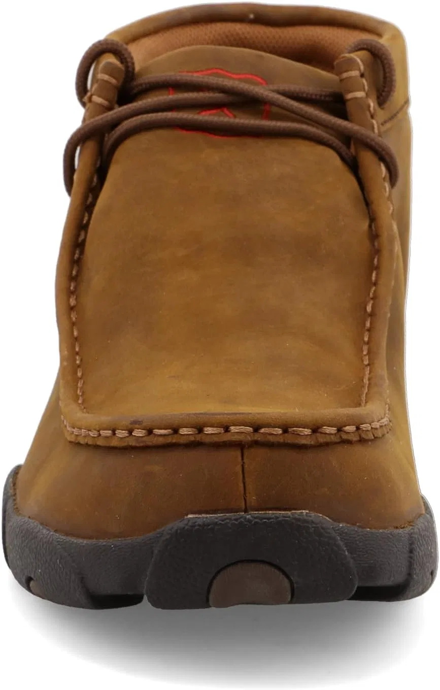 Женские мокасины для вождения Twisted X, 3-Distressed Saddle — фото 3