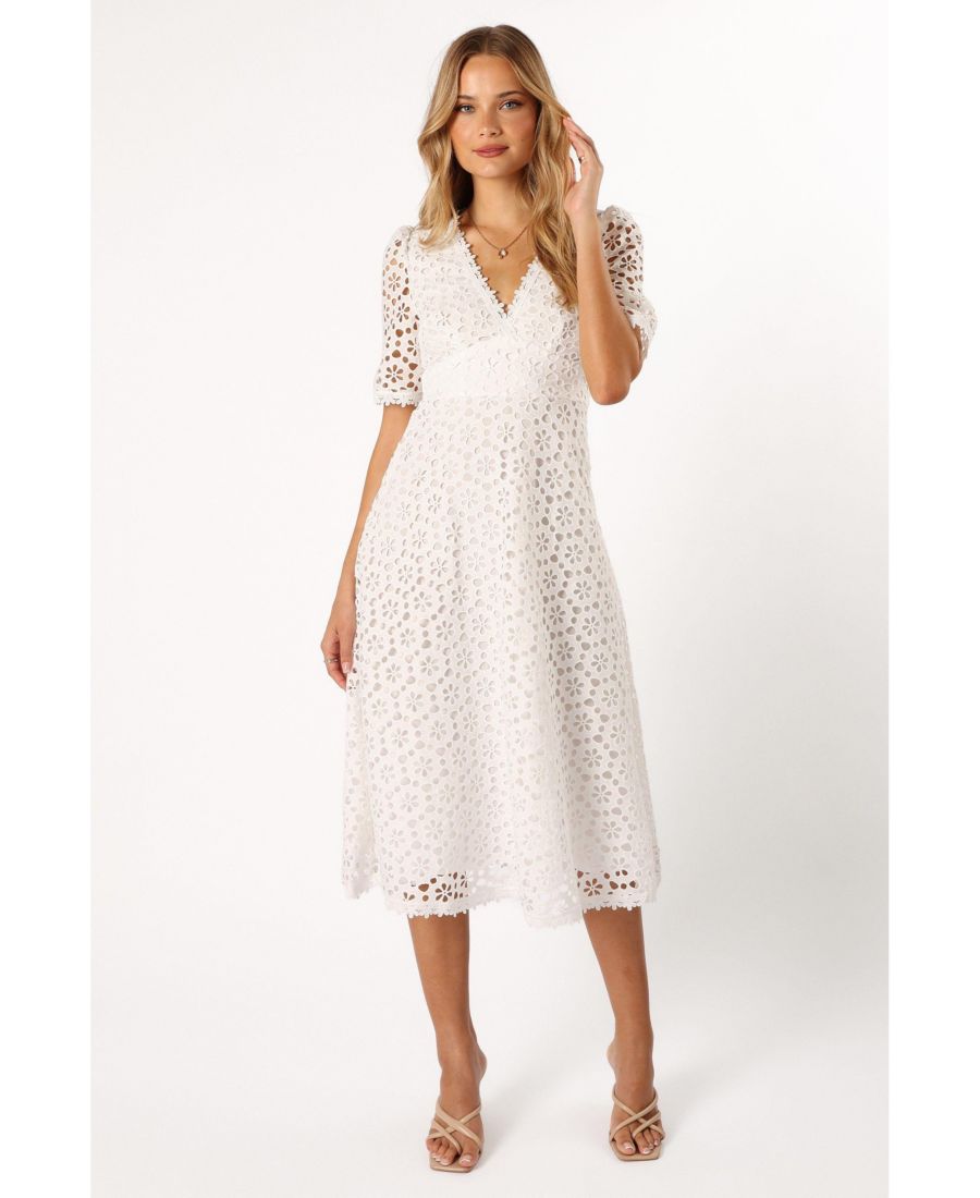 

Женское миди-платье Камелия Petal and Pup, White