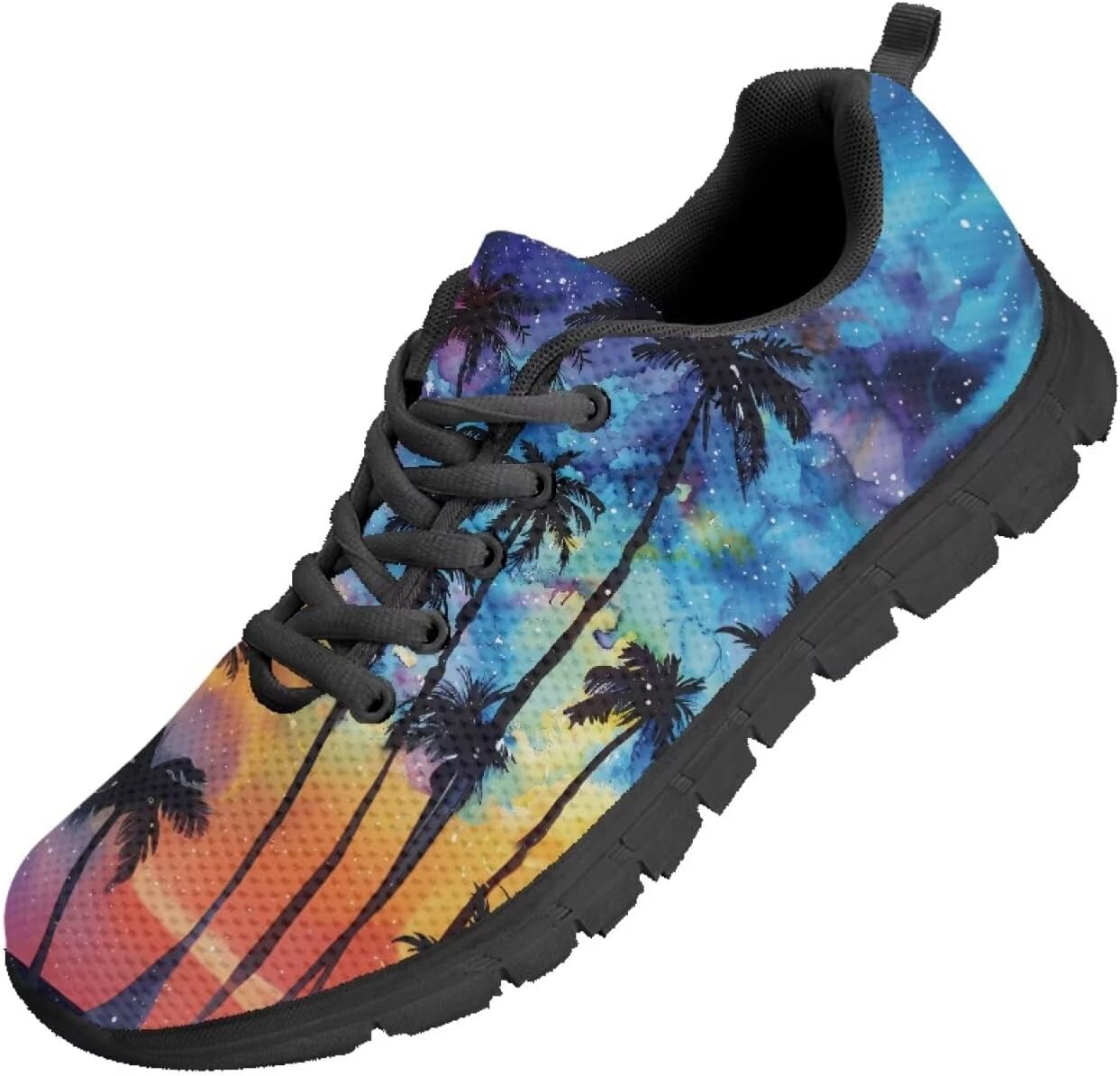 

Мужские кроссовки Funnydude Funnt для прогулок, повседневные теннисные туфли, осенние удобные кроссовки для работы, Palm Tree