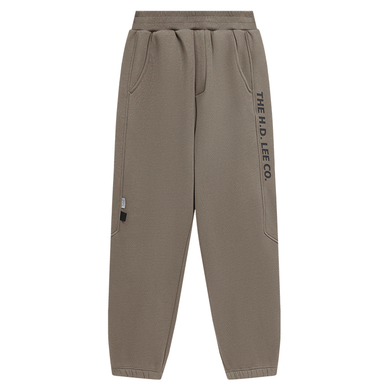 

Подростковые вязаные спортивные штаны Lee, темный хаки