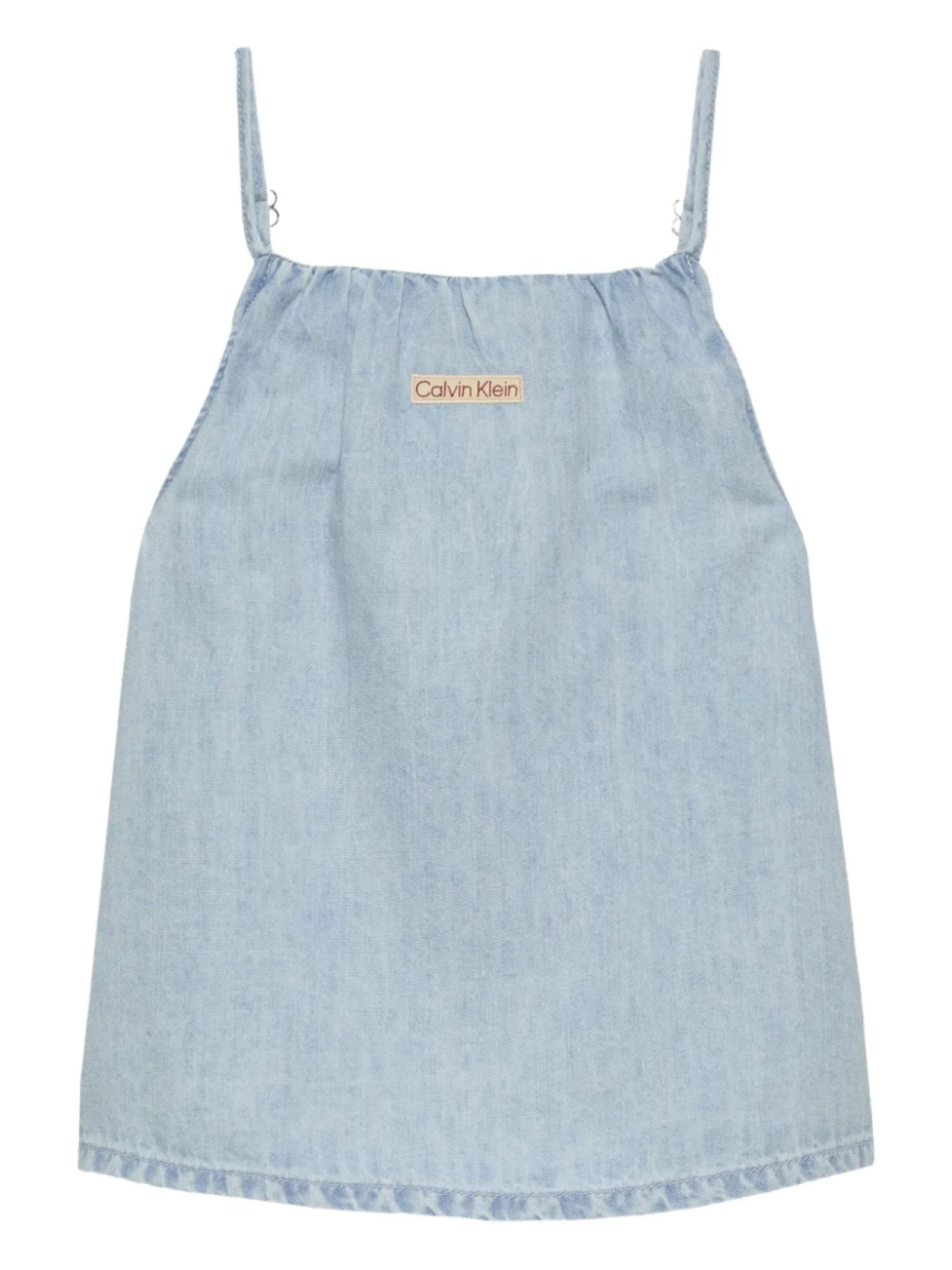 

Топ из хлопковой смеси Calvin Klein Kids, синий