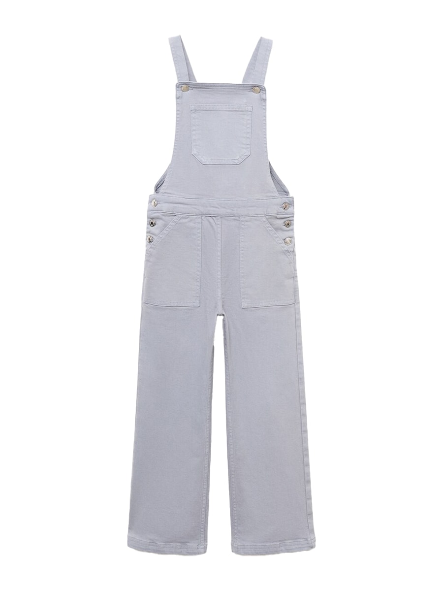 

Комбинезон свободного кроя MANGO KIDS Sol, пыльно-синий