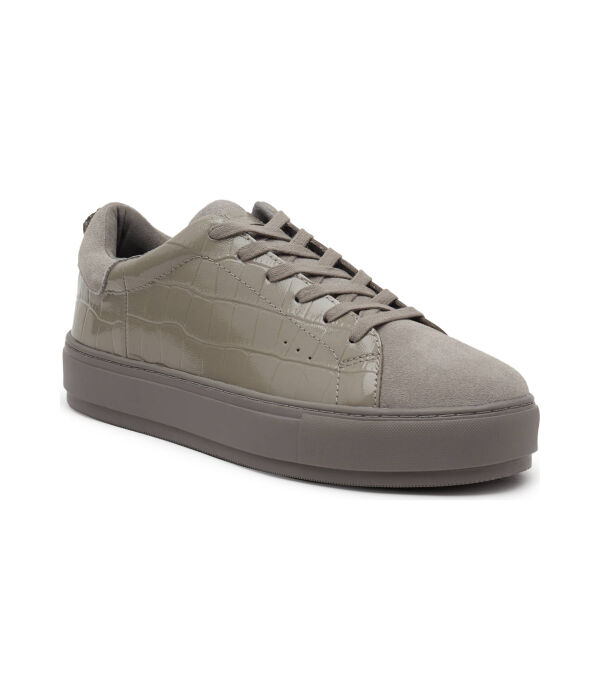 

Кожаные кроссовки Laney Croc Kurt Geiger, серый