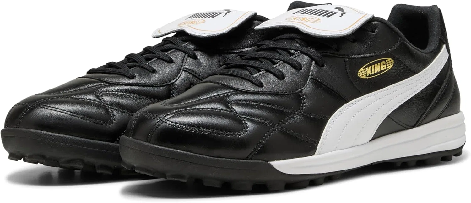 Мужские кроссовки PUMA King Top Turf, Black And White — фото 2