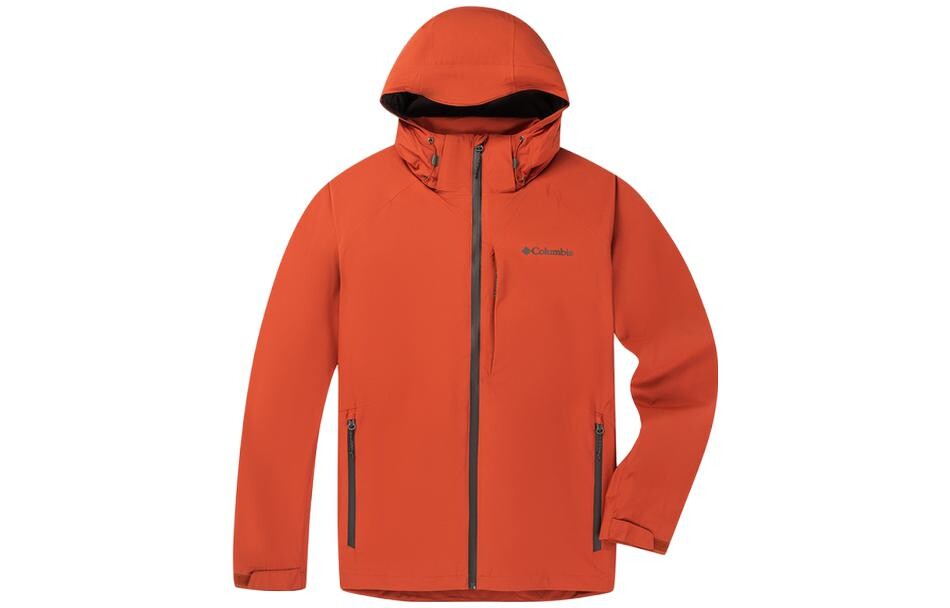

Мужские куртки Columbia Hard Shell, цвет dark night red