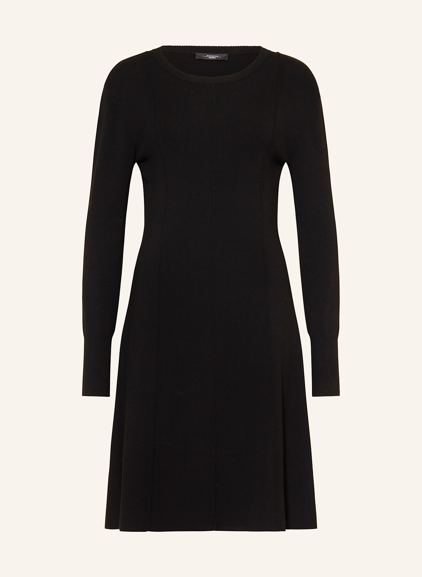 

Трикотажное платье uscio Weekend Max Mara, черный