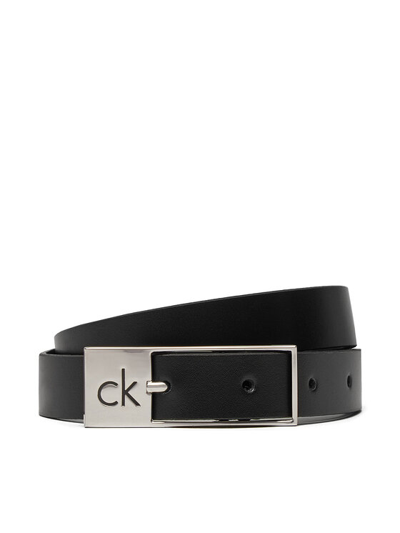 

Женский ремень Ck Cut Square Buckle 2.0 K60K613155 Calvin Klein, черный