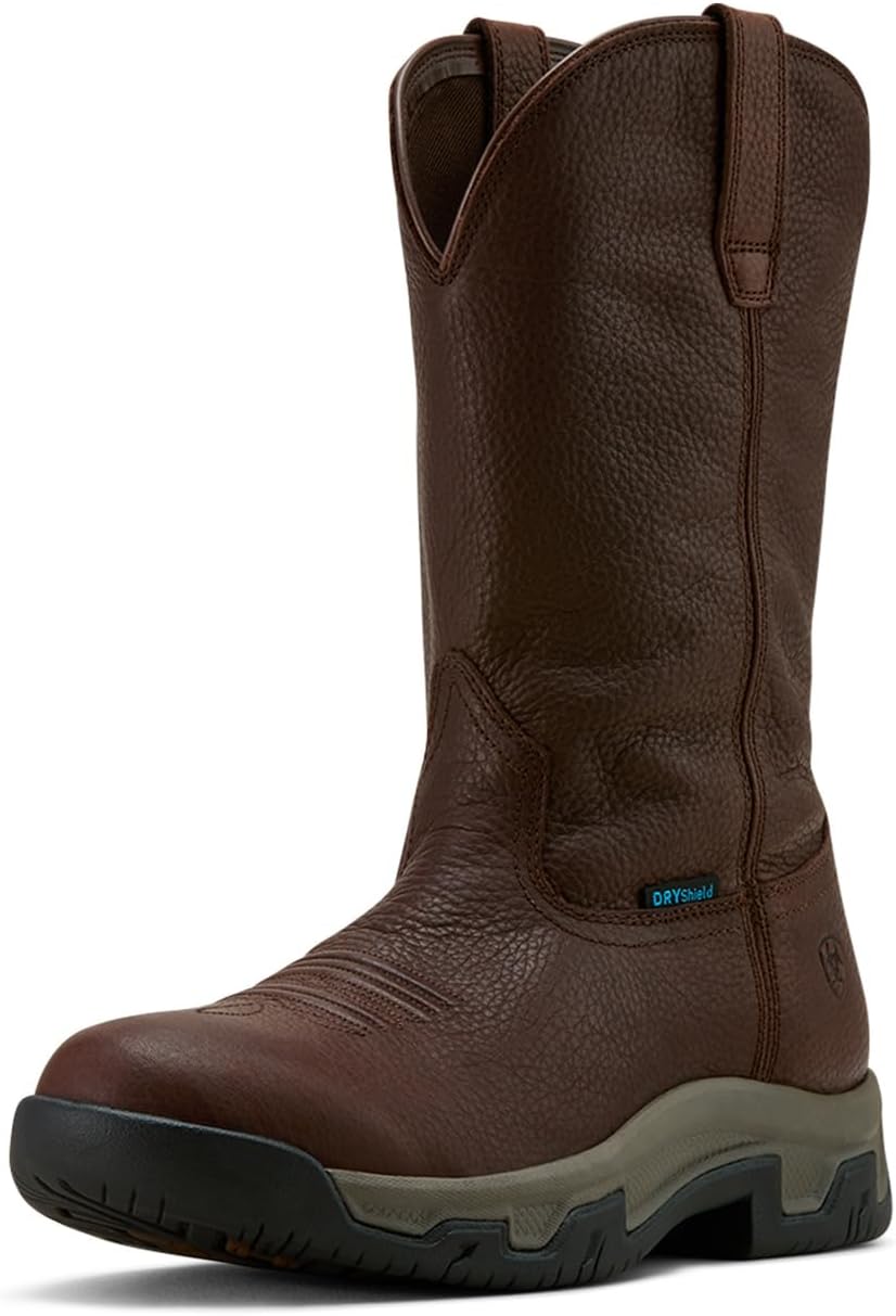 

Мужские водонепроницаемые походные ботинки Ariat Terrain из кожи, Winner Brown