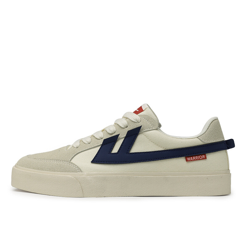 

Кроссовки WARRIOR Skateboarding Shoes Unisex Low-top Red, бежевый/синий