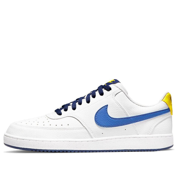 

Кроссовки court vision low next nature 'white hyper royal' Nike, белый